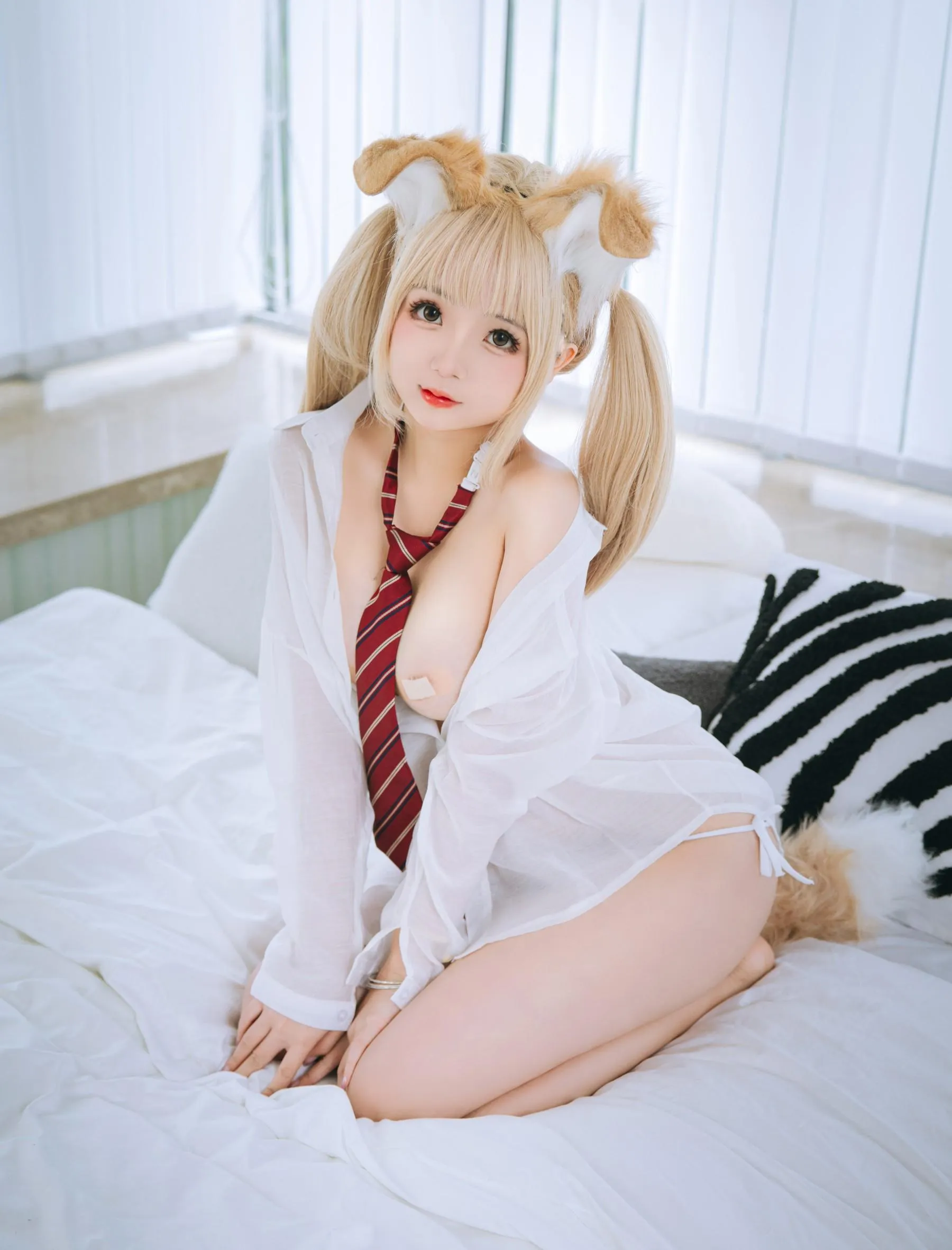 日奈娇 – NO.67 衬衫小狗 [50P]插图5